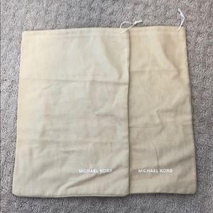 Set of Michael Kors dust bags